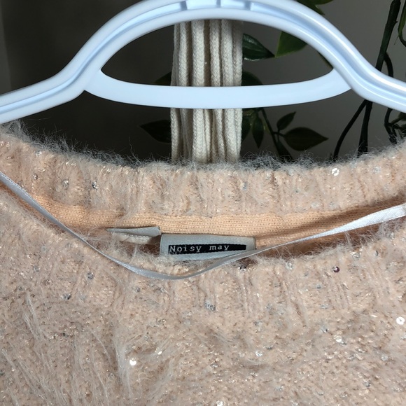 UO Noisy May Cropped O-neck Knit - Picture 4 of 5